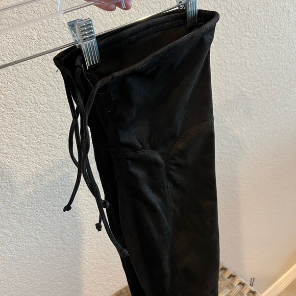 NWOT Unisa Black Over the Knee Boots size 5.5 - Picture 3 of 9